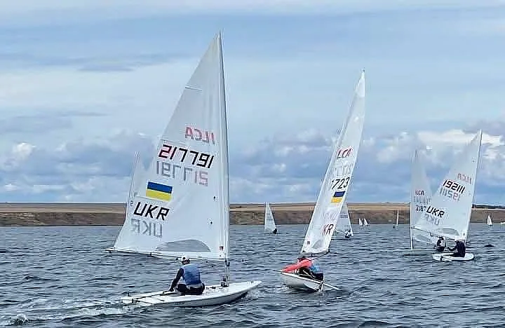 Николаевский яхтсмен Семен Хащина стал чемпионом Украины в классе ILCA 7