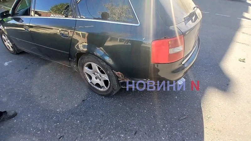  Audi и ВАЗ столкнулись на перекрестке в Николаеве 