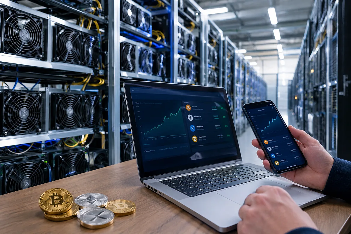 ASDeFi запустила сервіс майнінгу криптовалют, що підтримує BTC, ETH, XRP та DOGE, який допомагає власникам заробляти 1000 євро на день