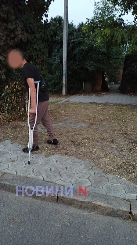 В Николаеве во время ссоры пострадал мужчина с инвалидностью