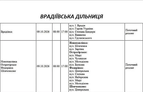 Масштабные отключения света в Николаеве и области: проверьте свой адрес