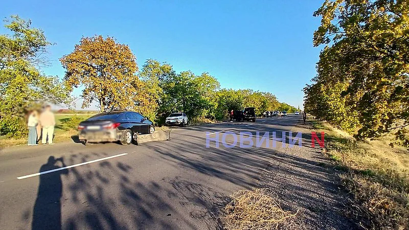 Пьяный водитель под Николаевом врезался в «Хюндай» и автомобиль полиции