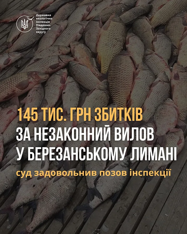 На Николаевщине женщину обязали выплатить 145 тысяч гривен за незаконный вылов рыбы и крабов