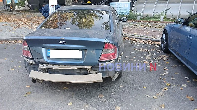 Два Subaru зіткнулися на проспекті у Миколаєві