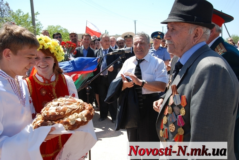 На Николаевщине открыли памятник 416-й стрелковой дивизии