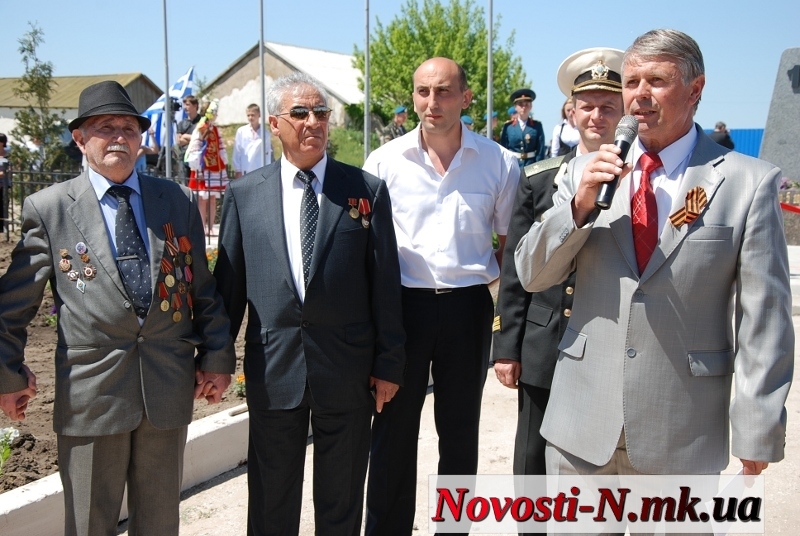 На Николаевщине открыли памятник 416-й стрелковой дивизии