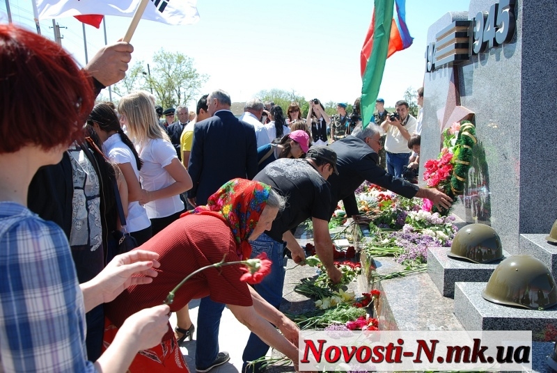 На Николаевщине открыли памятник 416-й стрелковой дивизии