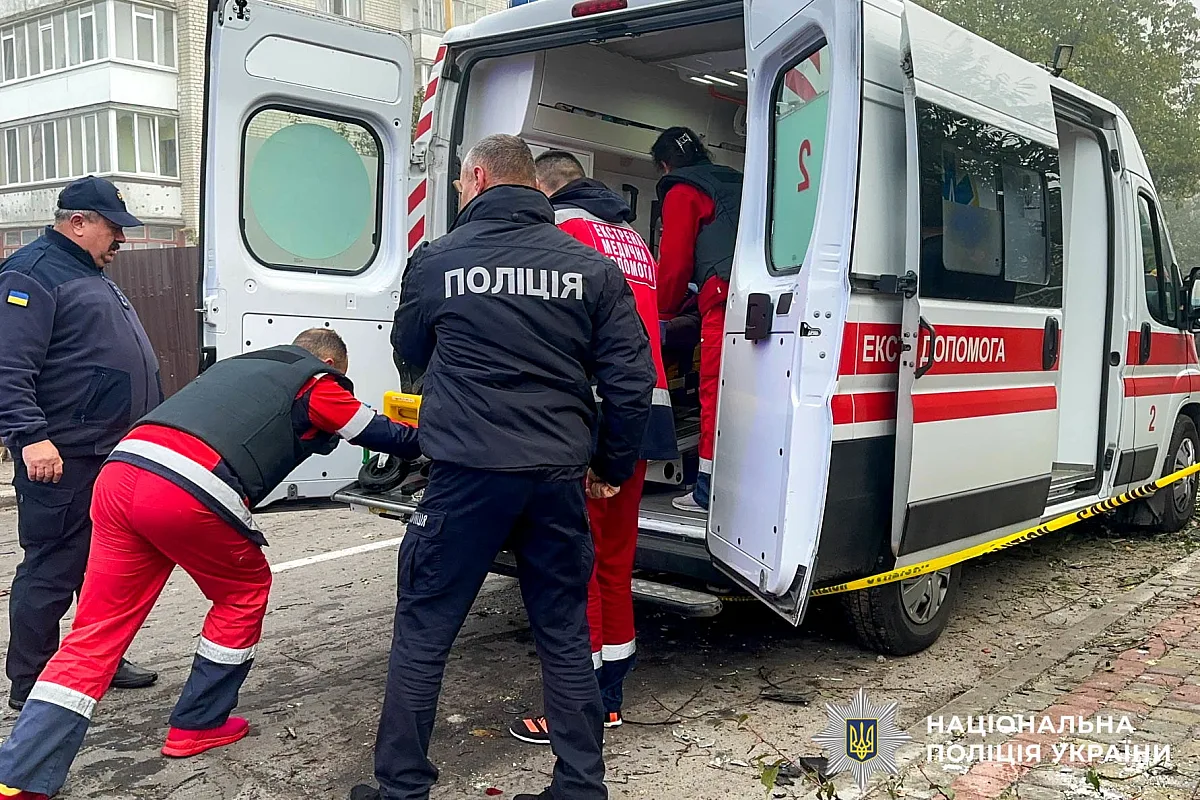 В Ровно после атаки госпитализировали четырех пострадавших, среди раненых ребенок (фото)
