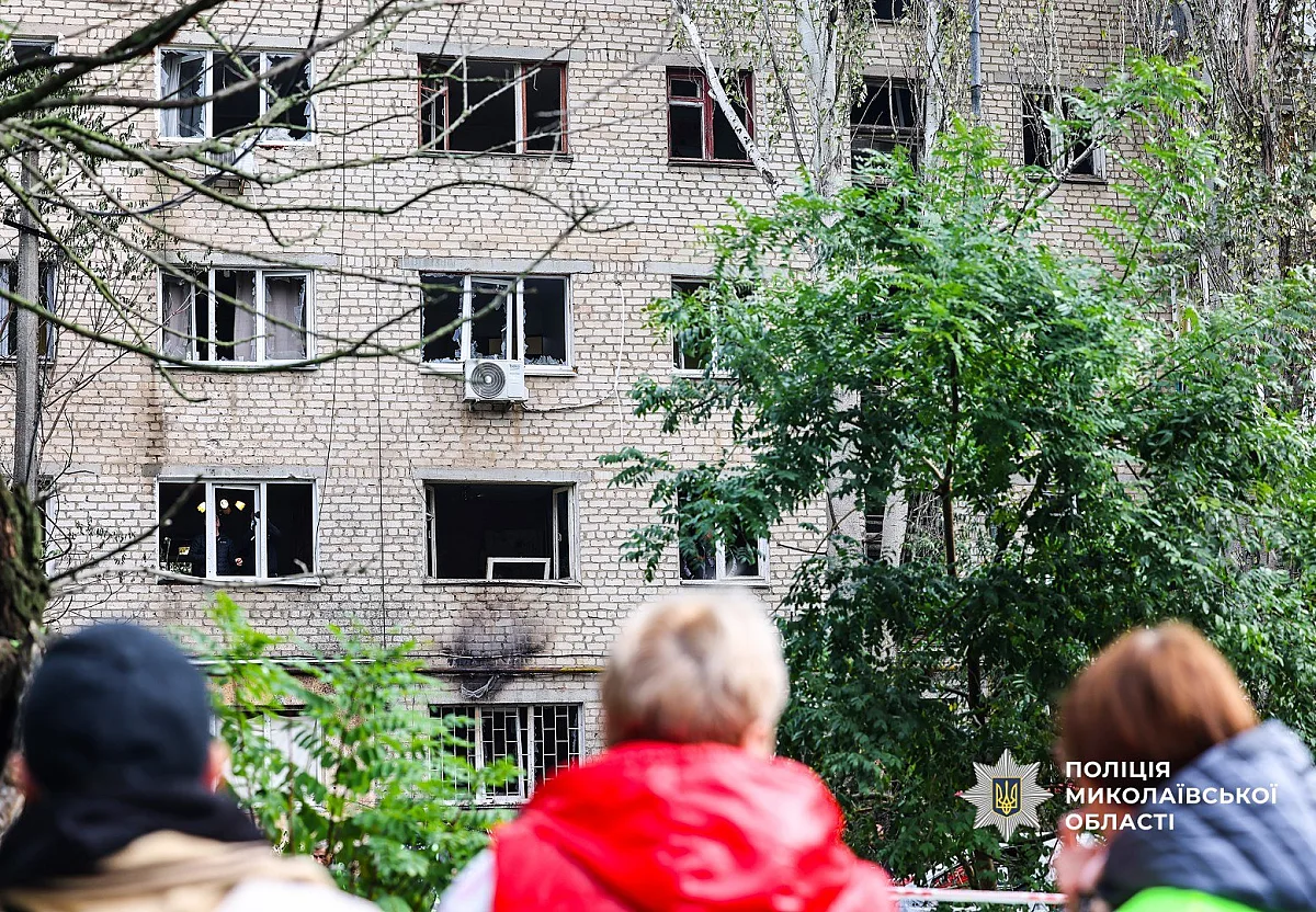 В полиции рассказали о состоянии женщины, пострадавшей в результате ночной атаки на Николаев
