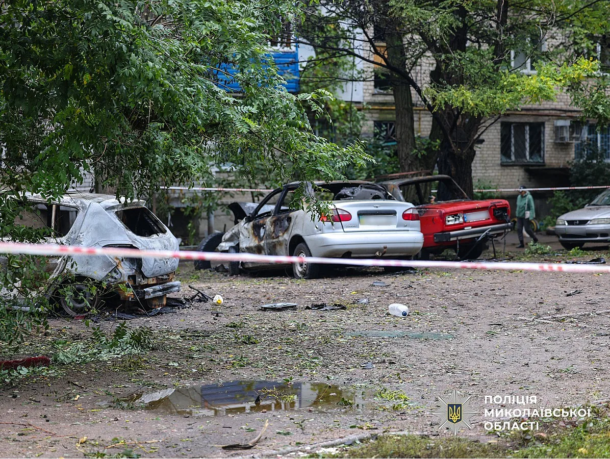 В полиции рассказали о состоянии женщины, пострадавшей в результате ночной атаки на Николаев