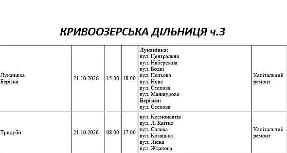 Подготовка к зиме: где в Николаеве и области массово отключат свет 21 октября