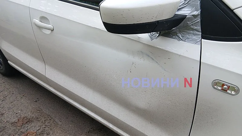 В Николаеве пассажир «Форда» спровоцировал ДТП с «Фольксвагеном»