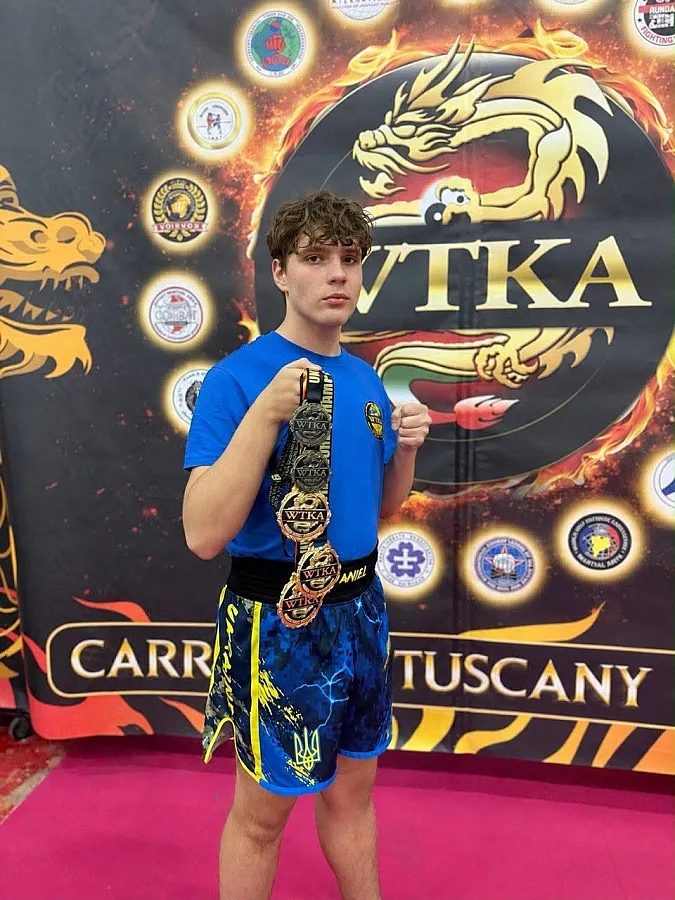 16-летний николаевец Даниэль Шиян завоевал пять медалей на чемпионате мира в Италии
