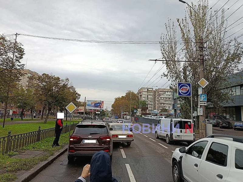 ВАЗ и Kia столкнулись в центре Николаева