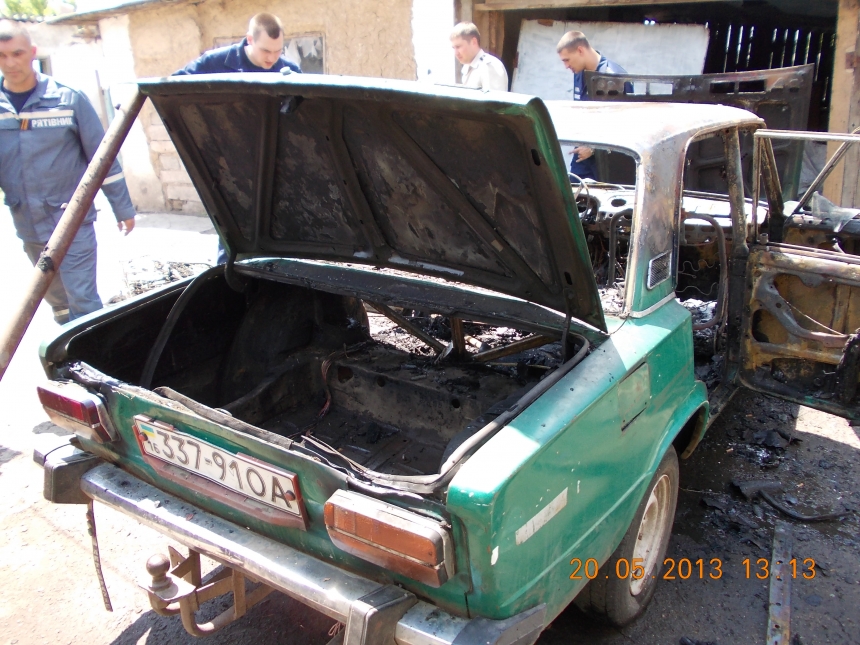 На Николаевщине за сутки сгорело два автомобиля