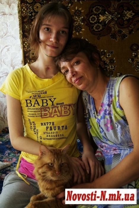 Саша с мамой