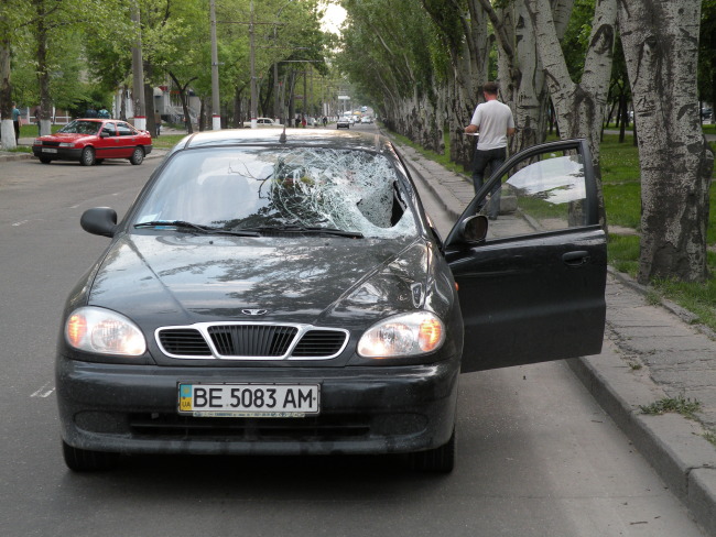 В центре Николаева водитель Dewoo сбил пешехода, которого с политравмами направили в больницу