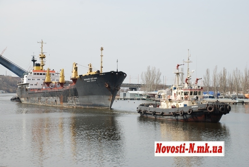 За нарушение правил безопасности при утилизации судна «Василий Шукшин» с общества взыскано 4 млн.грн.