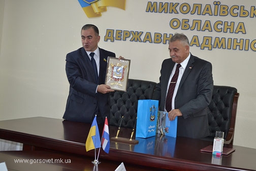Николаевщина подписала договор о сотрудничестве с Карловацкой жупанией