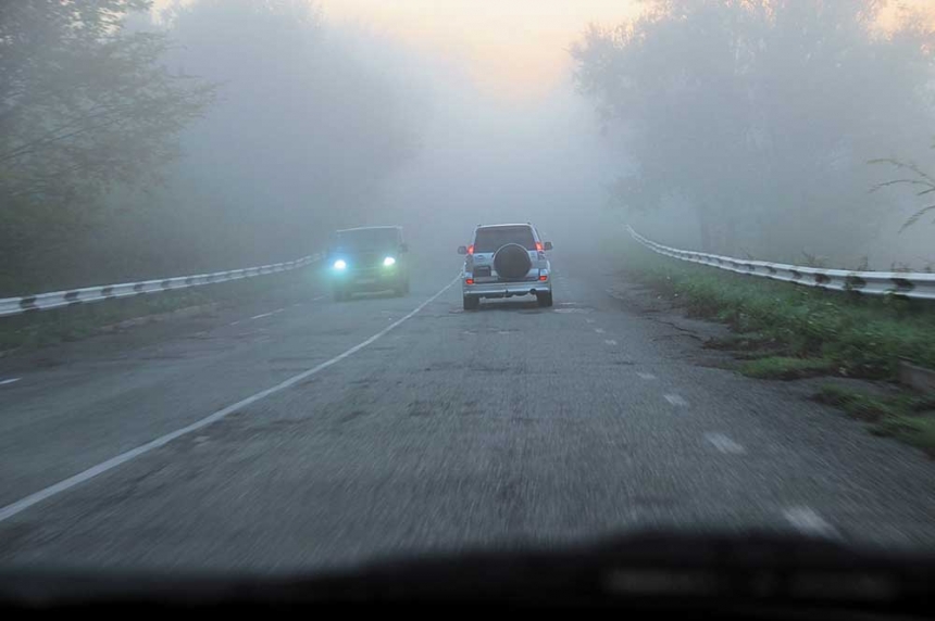 Утром в понедельник Николаев накрыл густой туман
