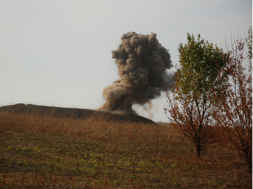 В Николаевской области уничтожено два взрывоопасных предмета