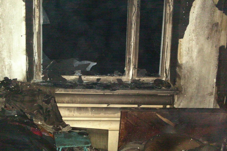 В Николаевской области пожар унес жизнь пожилого человека