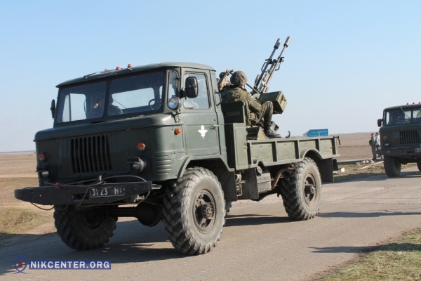 На полигоне под Николаевом проходят учения украинских военных. ФОТОРЕПОРТАЖ