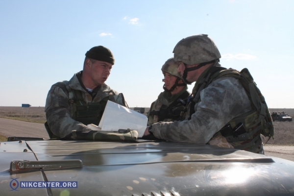 На полигоне под Николаевом проходят учения украинских военных. ФОТОРЕПОРТАЖ