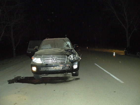 Николаевская «Тойота» под Южноукраинском сбила насмерть пешехода