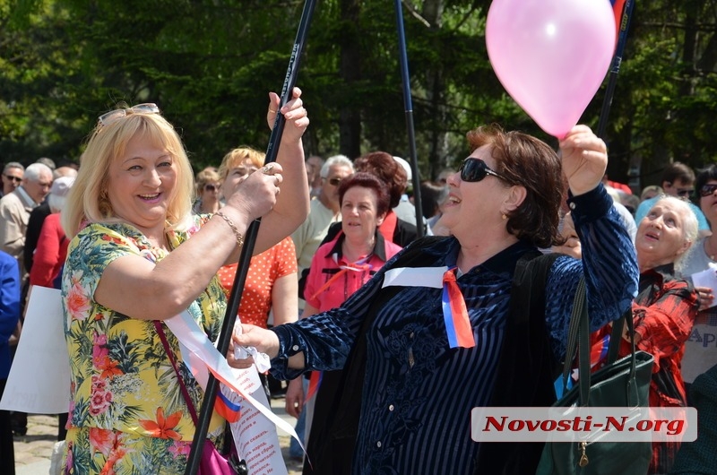 Праздничный митинг «антимайдана» в Николаеве прошел под знаком «большой единой родины»