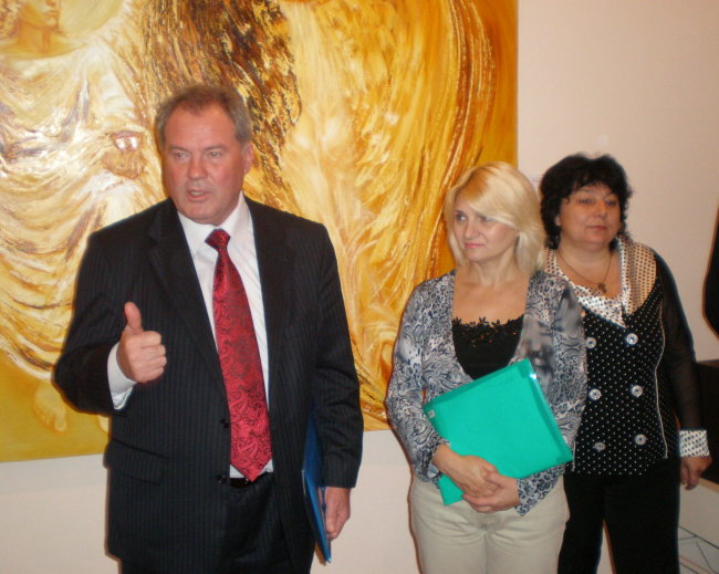 Після спілкування з Інною Мяло та Ангелом-Охоронцем мер Миколаєва Володимир Чайка вийшов «наче на крилах» (ФОТО)