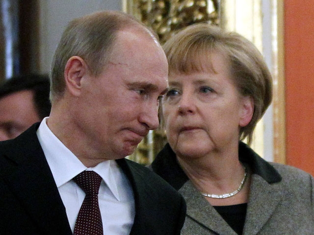 Путин и Меркель отметили, что ситуация в Украине имеет тенденцию к деградации
