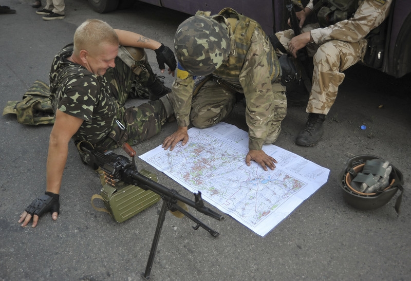 Как украинская армия ведет бои за Первомайск ФОТОРЕПОРТАЖ