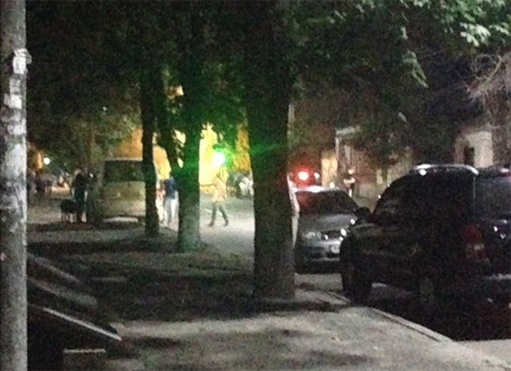 Ночью в Харькове из огнемета обстреляли облвоенкомат