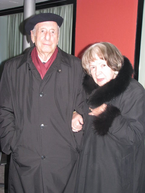 Елена Отт-Скоропадская с мужем
