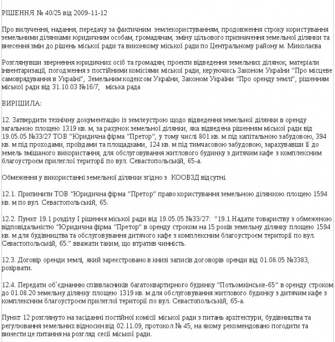 А нам все равно: депутаты выделили землю для обслуживания несуществующего детского кафе