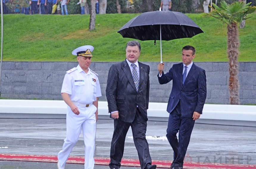 В Одессе в День Независимости  прошел военно-морской парад. Фоторепортаж 