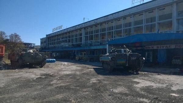 Как выглядит Донецкий аэропорт после обстрела ФОТО