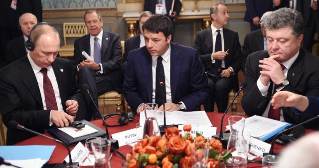 В Милане завершились переговоры с участием Порошенко и Путина