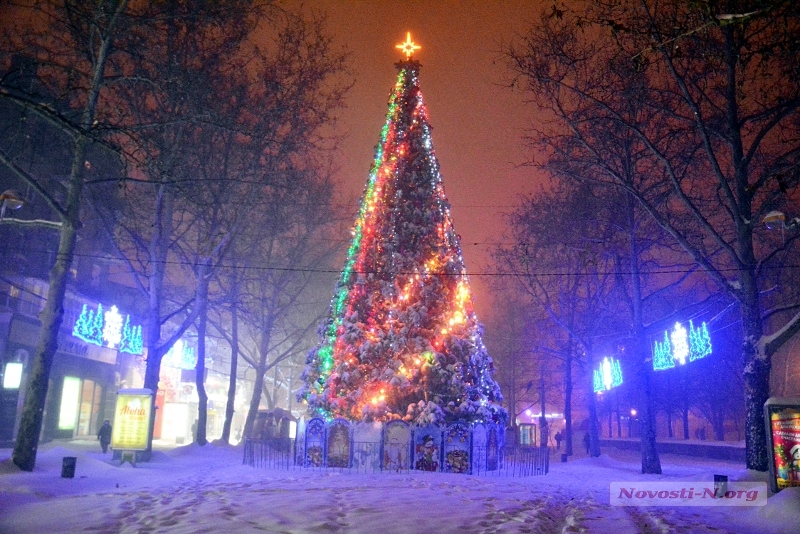 ФОТОРЕПОРТАЖ: Николаев в снежном плену