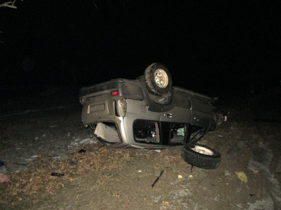 На Николаевщине перевернулся внедорожник Hyundai: водитель погиб