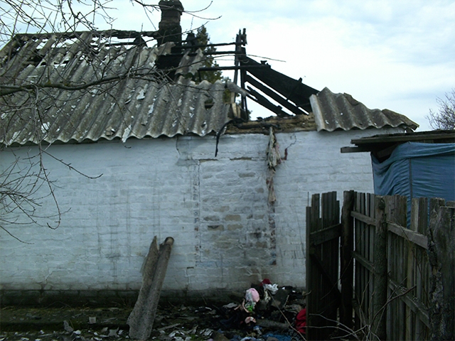 На Николаевщине едва не сгорел мужчина, который пытался потушить пожар в доме