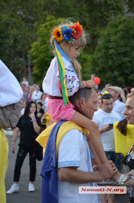 День независимости в Николаеве завершился масштабным концертом