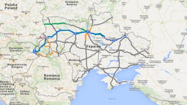 За ремонтом дорог в Украине можно следить онлайн