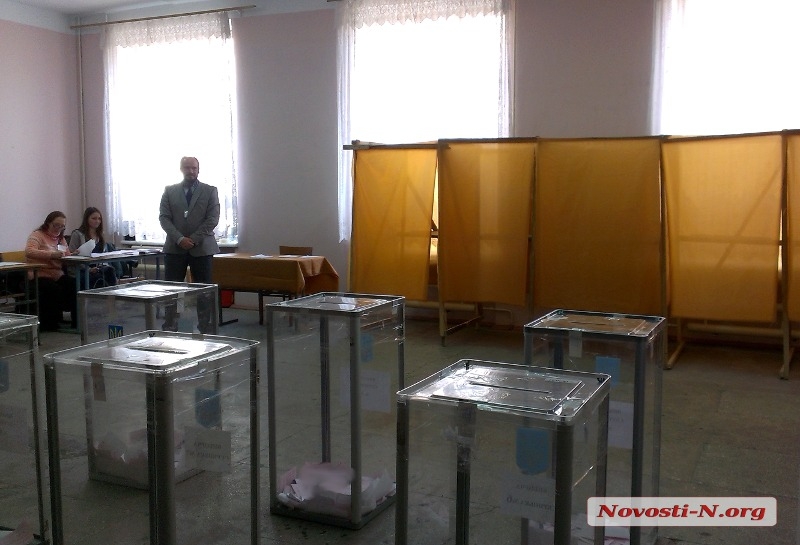 На участке в центре Николаева наиболее активными избирателями оказались пенсионеры