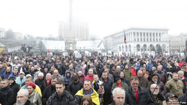 На Майдане проходит народное вече. ТРАНСЛЯЦИЯ