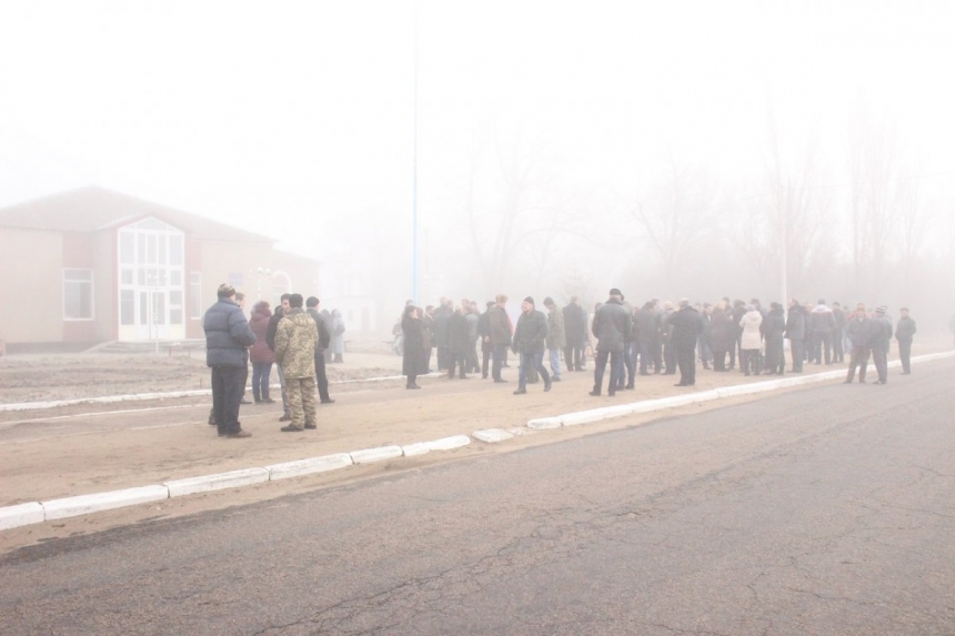 Жители села на Николаевщине протестуют против карьера 