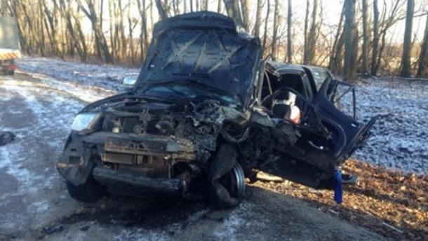 Во Львовской области автомобиль военных попал в смертельное ДТП