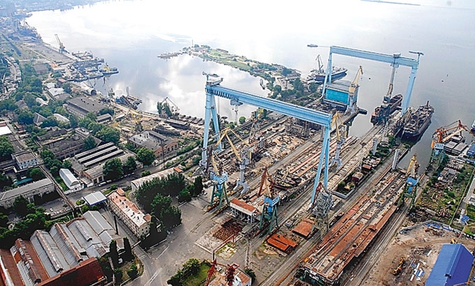 «Черноморский судостроительный завод» отключили от водоснабжения за долги