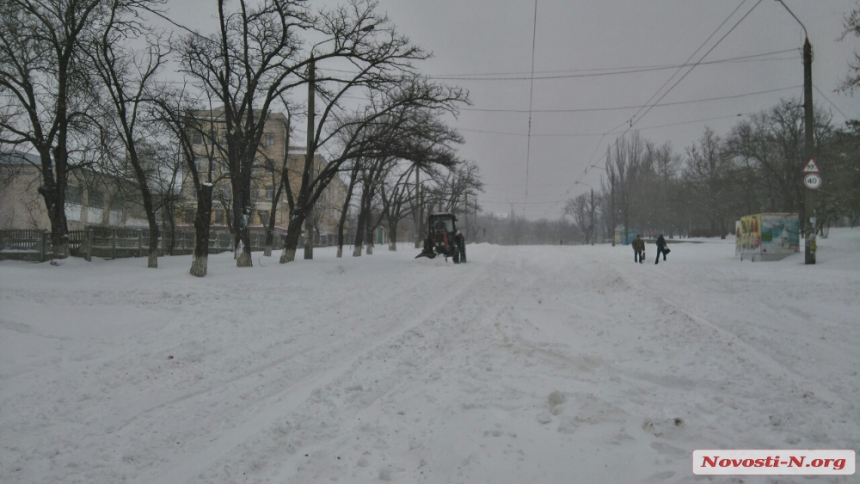 Заснеженный Николаев глазами наших читателей. ФОТОРЕПОРТАЖ